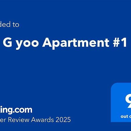 My G Yoo Apartment #1 Стамбул Экстерьер фото